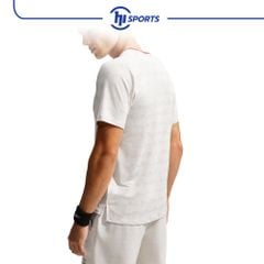 Áo tay ngắn thể thao - MENS - AS M NKCT DF ADVTG TOP PRT - LIGHT BONE/TOUGH RED/BLACK