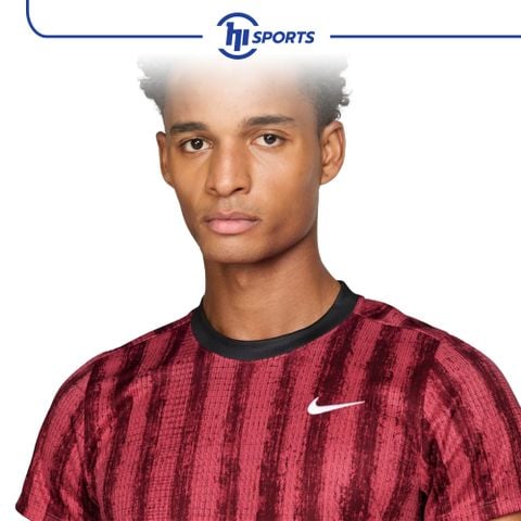 Áo tay ngắn thể thao - MENS - AS M NKCT DF VICTORY TOP PRT - BLACK/WHITE