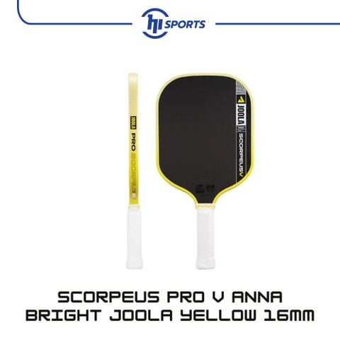 Vợt Scorpeus Pro V Anna Bright JOOLA Yellow 16mm (Global)
