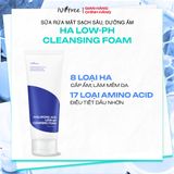  Sữa rửa mặt HA Isntree Hyaluronic Acid Low-pH Cleansing Foam 150ml 