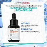  Tinh chất dưỡng sáng thu nhỏ lỗ chân lông Isntree Hyper Niacinamide 20% Serum 20ml [Date T9.2026] 