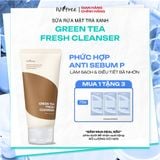  Sữa rửa mặt Trà Xanh làm sạch và kiểm soát bã nhờn Isntree Green Tea Fresh Cleanser 120ml 