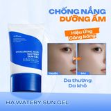  Kem chống nắng hóa học dưỡng ẩm mỏng nhẹ Isntree Hyaluronic Acid Watery Sun Gel 50ml 