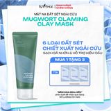  Mặt nạ đất sét Ngải Cứu làm sạch bã nhờn Isntree Mugwort Calming Clay Mask 100ml 