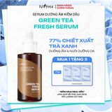  Tinh chất Trà Xanh dưỡng ẩm và kiểm soát dầu nhờn Isntree Green Tea Fresh Serum 50ml 