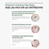  Mặt nạ đất sét Ngải Cứu làm sạch bã nhờn Isntree Mugwort Calming Clay Mask 100ml 