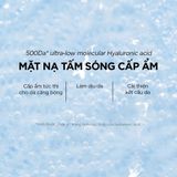  COMBO 5 Mặt nạ HA siêu vi nano cấp ẩm chuyên sâu Isntree Ultra-low Molecular Hyaluronic Acid Mask 25g 