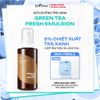 Sữa dưỡng Trà Xanh cấp ẩm Isntree Green Tea Fresh Emulsion 120ml cẩp ẩm lành tính thấm nhanh không gây bí da