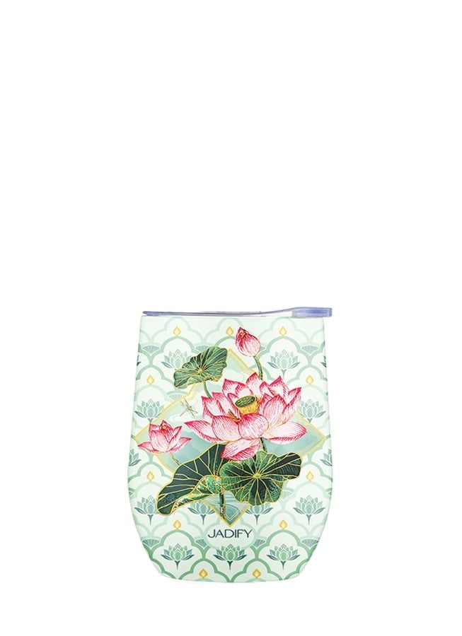  Cốc Giữ Nhiệt Hoa Sen - Liên Hoa Đồng Tụ - Eggy Cup "Lotus Convergence" – 350ml - Jadify 