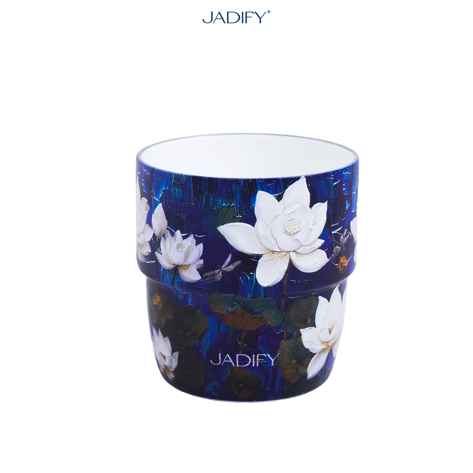  Bộ Chén Trà Hoa Sen "Tứ Thời Họa Liên" - 120ml - Jadify 