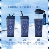  Bộ Quà Tặng Ly Giữ Nhiệt Cao Cấp Arty Cup "Việt Nam Tự Do" - Vietnam In Freedom - Phiên Bản Giới Hạn - 520ml - Jadify 