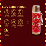  Bình Giữ Nhiệt "Sắc Mã Kim Hoàng" - Luxy Bottle "Colors of the Kim Hoang Horse" – 700ml - BST Mã Diên Phúc - Jadify 