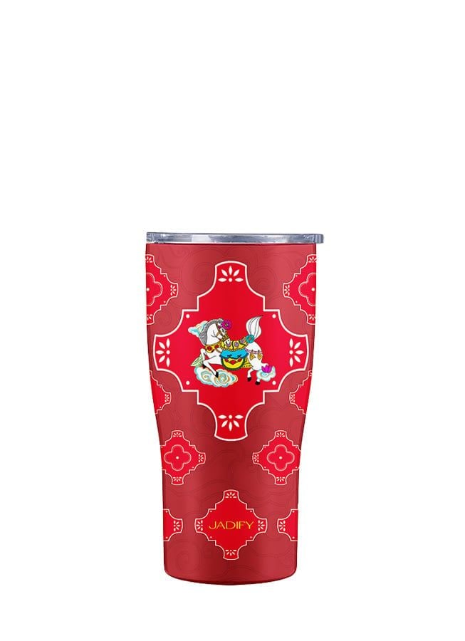  Ly Giữ Nhiệt Sắc Mã Kim Hoàng - Classy Cup "Colors of the Kim Hoang Horse" – 600ml - BST "Mã Diên Phúc" - Jadify 