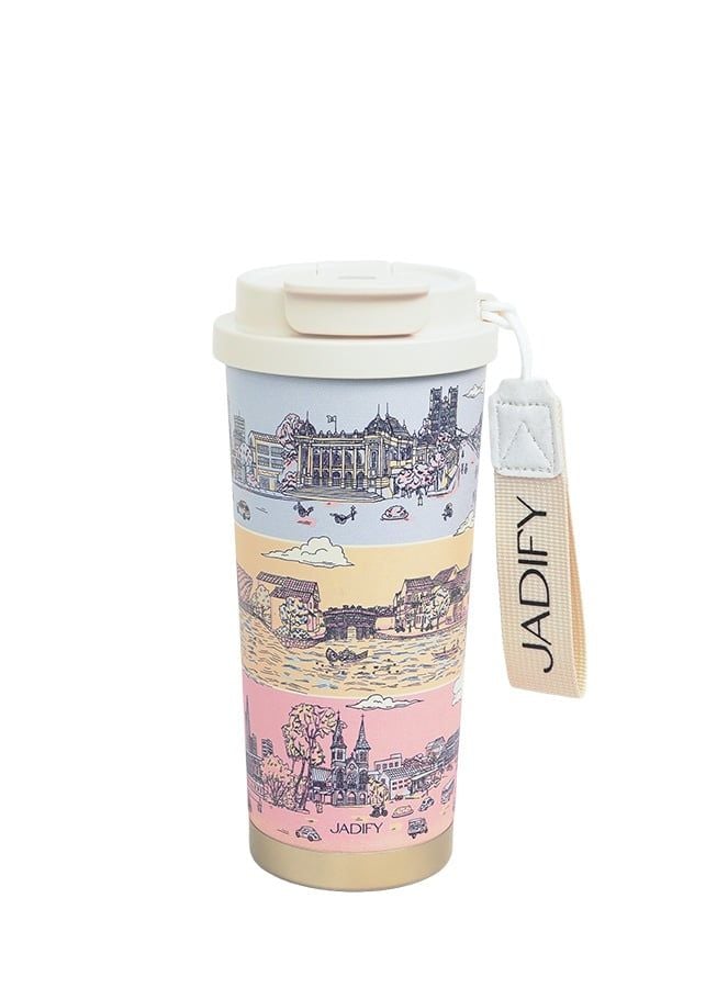  Ly Giữ Nhiệt Cao Cấp "Ba Miền Ký Ức" - Arty Cup "Echoes Of Vietnam" - 520ml - Jadify 