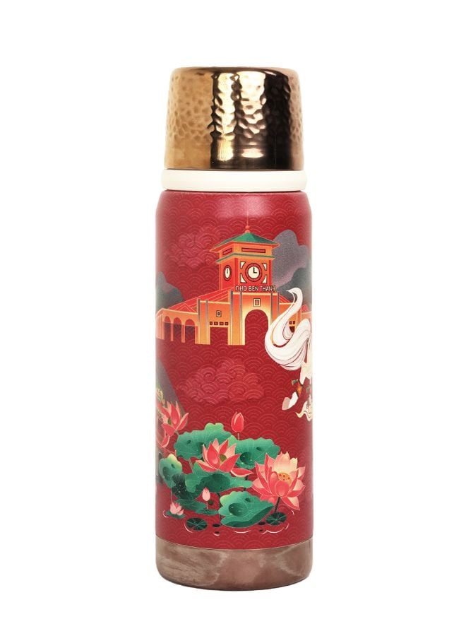  Bình Giữ Nhiệt "Nhất Mã Tam Vùng" - Luxy Bottle "One Horse, Three Lands" – 700ml - BST Mã Diên Phúc - Jadify 