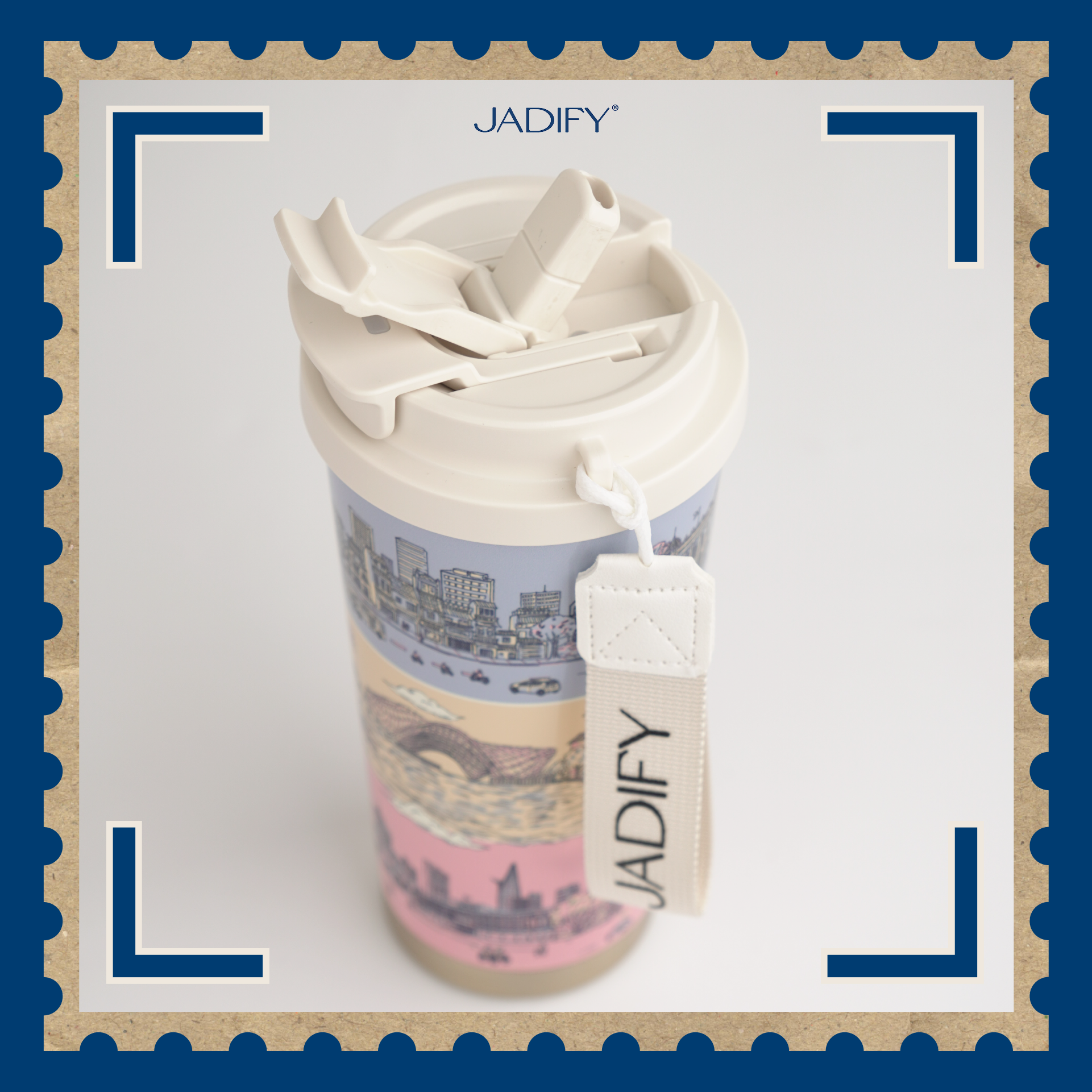  Ly Giữ Nhiệt Cao Cấp "Ba Miền Ký Ức" - Arty Cup "Echoes Of Vietnam" - 520ml - Jadify 