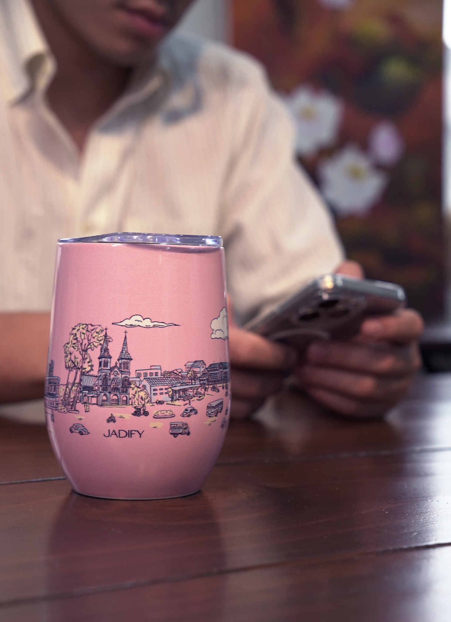 Cốc Giữ Nhiệt Ký Ức Sài Gòn - Eggy Cup Echoes Of Saigon - 350ml - Jadify 