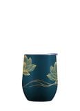  Cốc Giữ Nhiệt Hoa Sen - Dạ Sen Nguyệt Ảnh  - Eggy Cup Midnight – 350ml - Jadify 