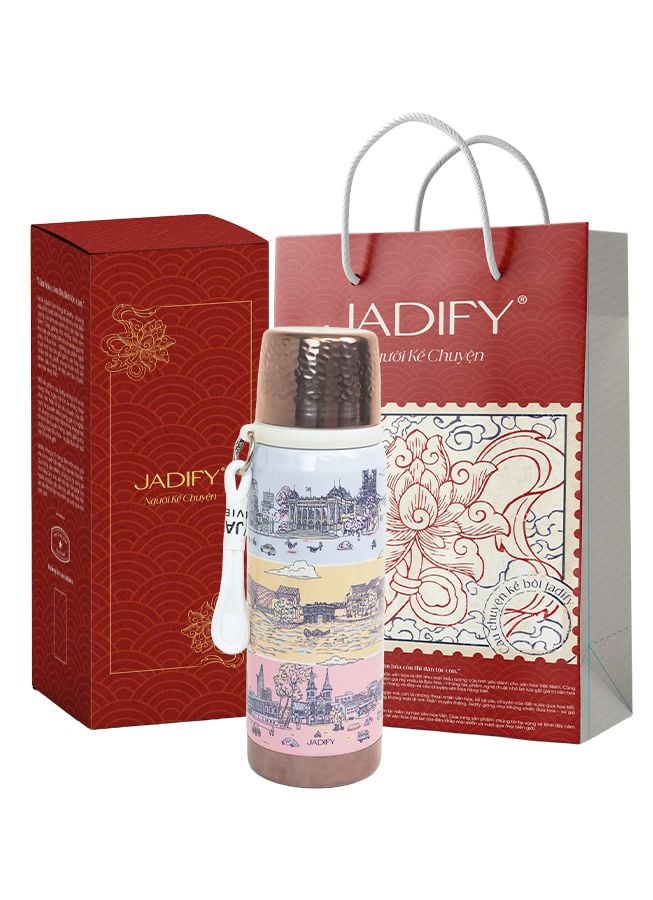  Bình Giữ Nhiệt "Ba Miền Ký Ức" - Luxy Bottle "Echoes Of Vietnam" – 700ml - Jadify 