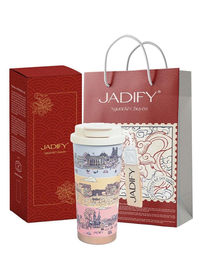  Ly Giữ Nhiệt Cao Cấp "Ba Miền Ký Ức" - Arty Cup "Echoes Of Vietnam" - 520ml - Jadify 