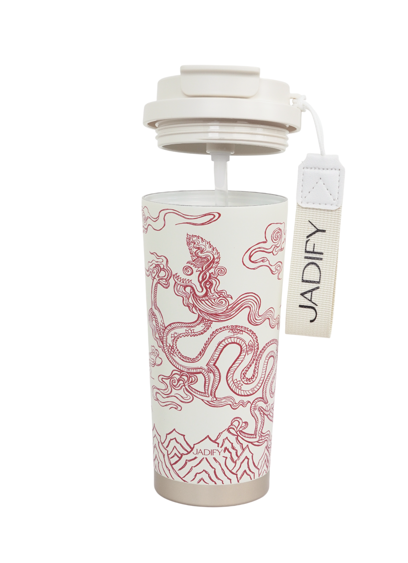  Ly Giữ Nhiệt Cao Cấp Long Vân Khánh Hội - Arty Cup Dragon In Clouds - 520ml - Jadify 