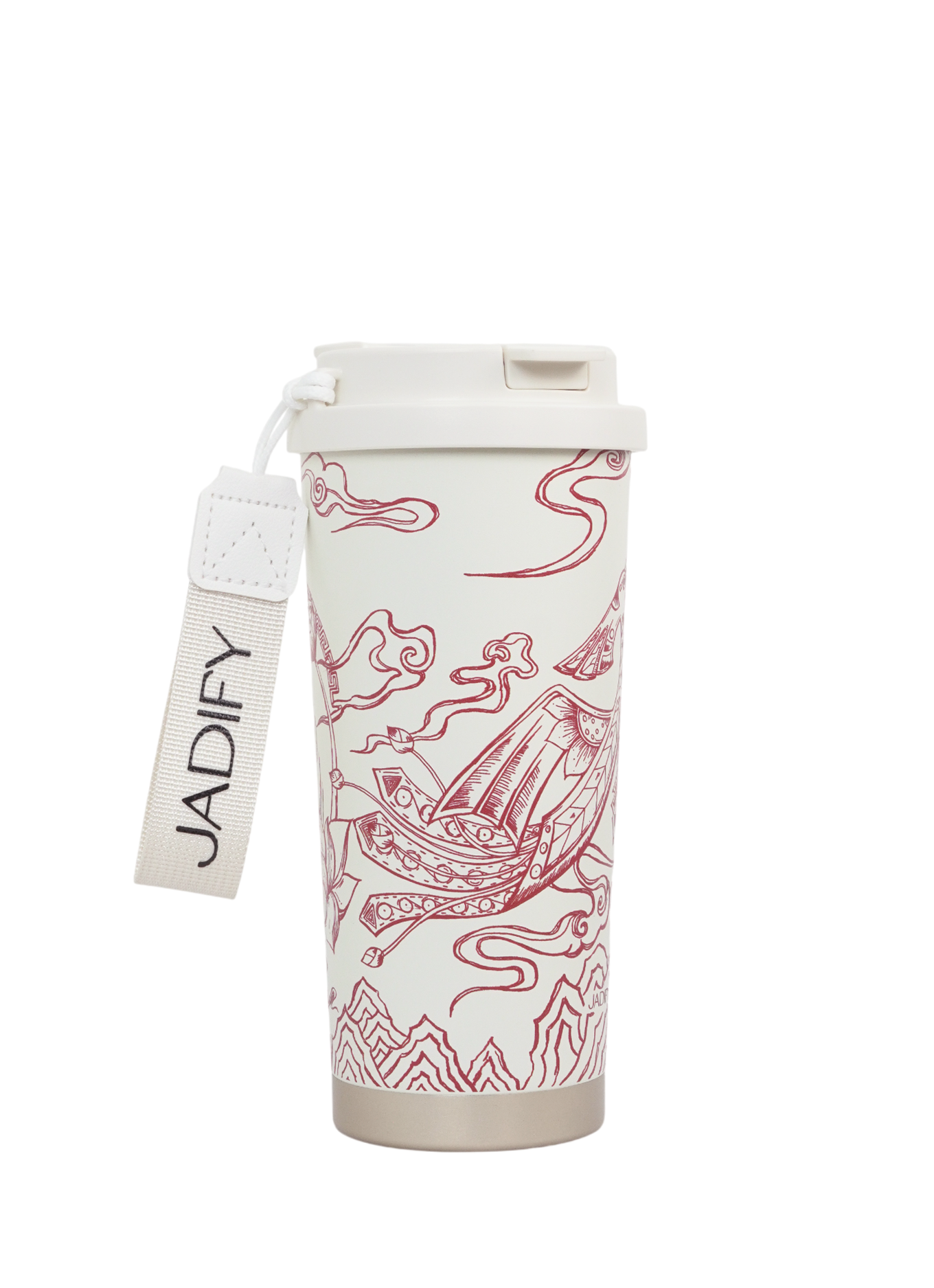  Ly Giữ Nhiệt Cao Cấp Lạc Điểu Triêu Dương - Arty Cup Lạc Bird At Dawn - 520ml - Jadify 