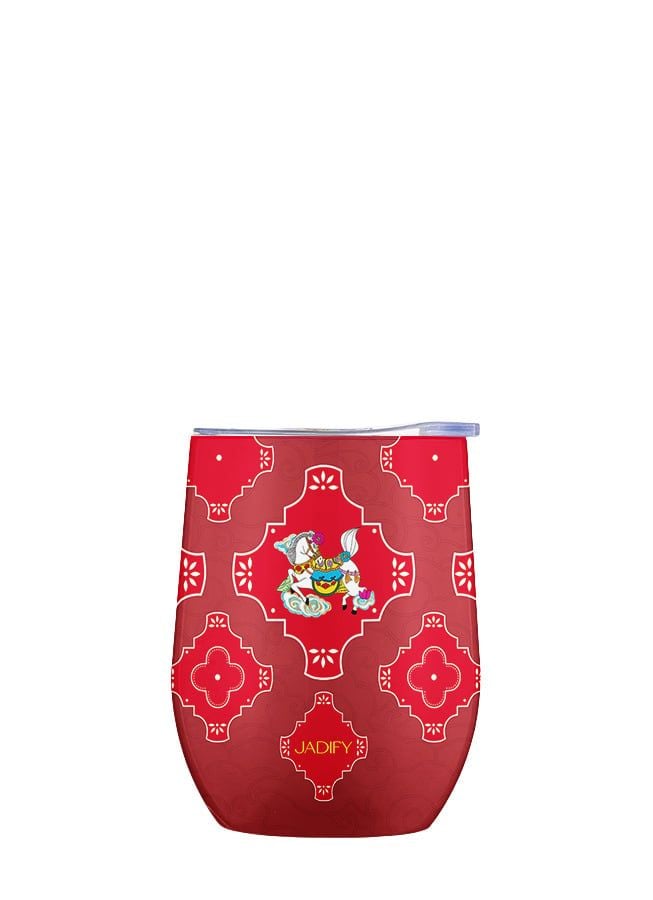  Cốc Giữ Nhiệt Sắc Mã Kim Hoàng - Eggy Cup "Colors of the Kim Hoang Horse" – 350ml - BST "Mã Diên Phúc" - Jadify 