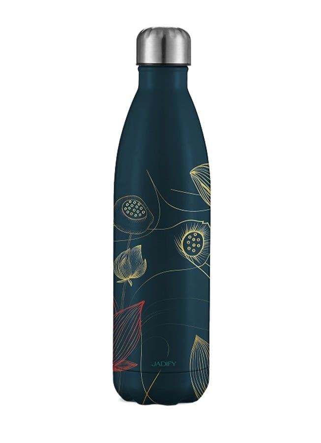  Bình Giữ Nhiệt Hoa Sen - Dạ Sen Nguyệt Ảnh - Wavy Bottle Midnight – 750ml -Jadify 