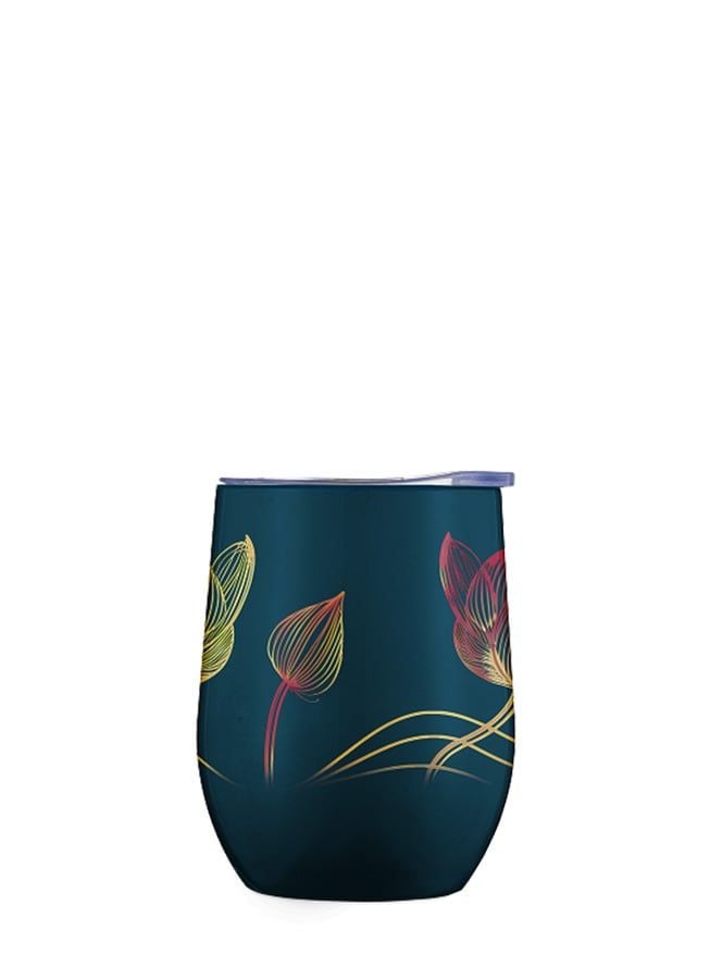  Cốc Giữ Nhiệt Hoa Sen - Dạ Sen Nguyệt Ảnh  - Eggy Cup Midnight – 350ml - Jadify 