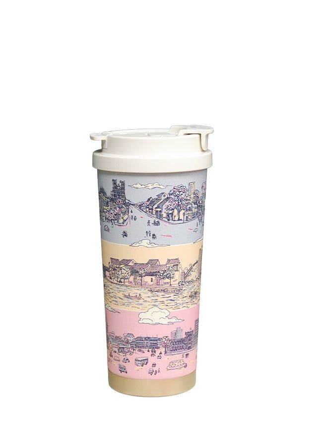  Ly Giữ Nhiệt Cao Cấp "Ba Miền Ký Ức" - Arty Cup "Echoes Of Vietnam" - 520ml - Jadify 