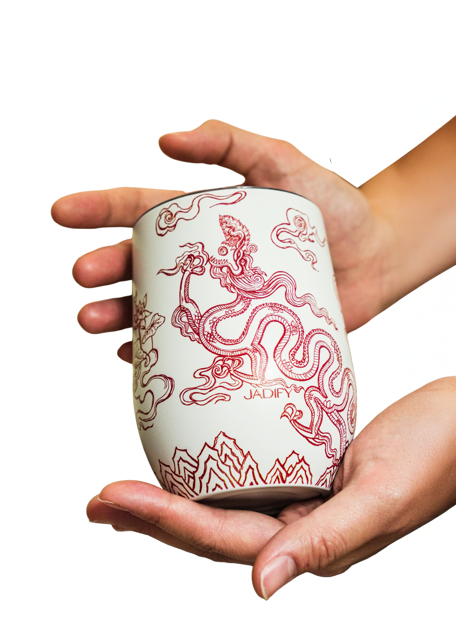  Cốc Giữ Nhiệt Long Vân Khánh Hội - Eggy Cup Dragon In Clouds - 350ml - Jadify 