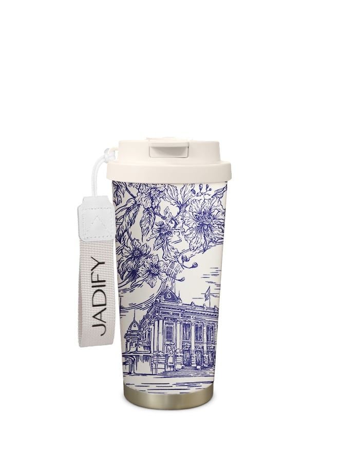  Ly Giữ Nhiệt Cao Cấp Một Vòng Hà Nội - Arty Cup A Tour of Hanoi- 520ml - Jadify 