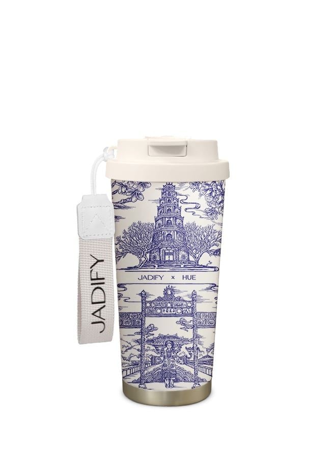  Ly Giữ Nhiệt Cao Cấp - Chạm Dấu Cố Đô - Arty Cup The Hue Imprint - 520ml - Jadify 