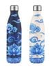  Bình Giữ Nhiệt Hoa Sen - Vân Lam Liên Phúc - Wavy Bottle Blessed Blue Lotus – 750ml - Jadify 