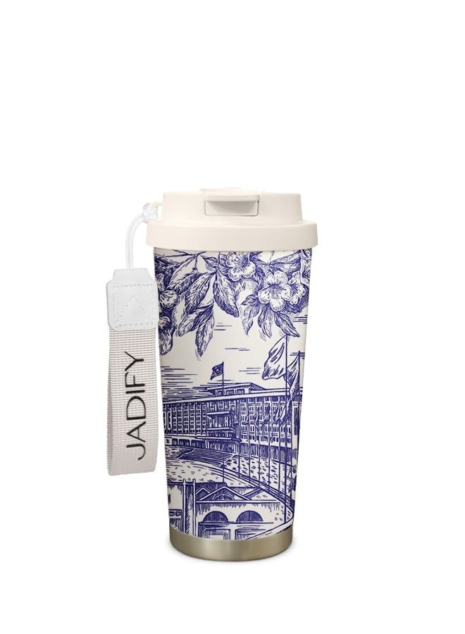  Ly Giữ Nhiệt Cao Cấp - Loanh Quanh Sài Gòn - Arty Cup Wandering Saigon - 520ml - Jadify 