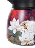  Ấm Giữ Nhiệt Hoa Sen Thu Đan - Carmine Autumn Cozy Teapot - BST Tứ Thời Họa Liên - 1.1L - Jadify 