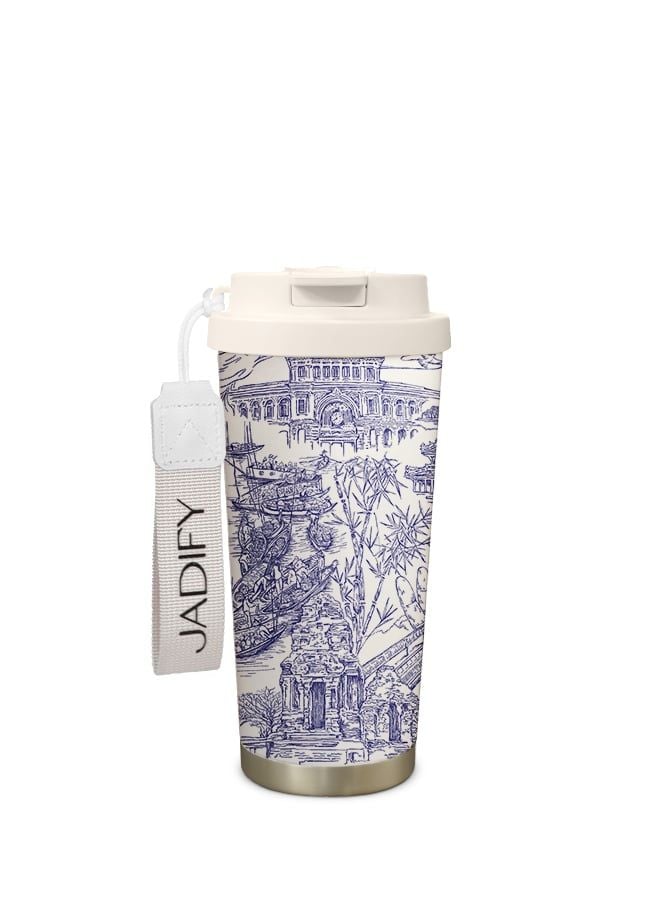  Ly Giữ Nhiệt Cao Cấp - Một Dải Việt Nam - Arty Cup Across Viet Nam - 520ml - Jadify 