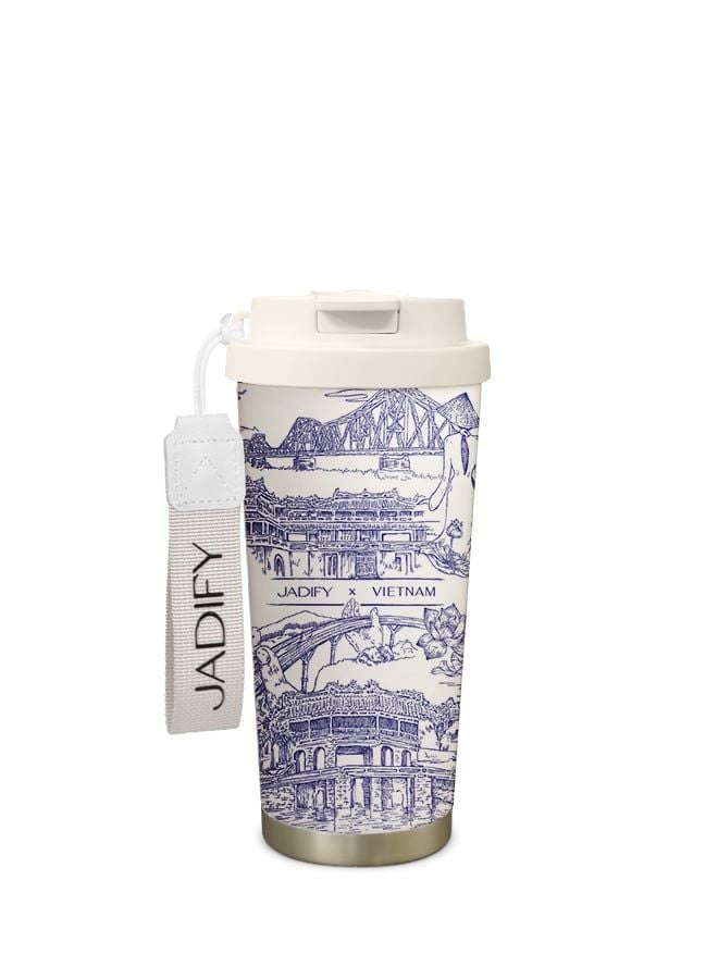  Ly Giữ Nhiệt Cao Cấp - Một Dải Việt Nam - Arty Cup Across Viet Nam - 520ml - Jadify 