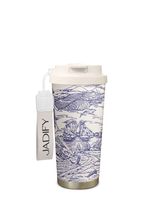  Ly Giữ Nhiệt Cao Cấp - Một Dải Việt Nam - Arty Cup Across Viet Nam - 520ml - Jadify 