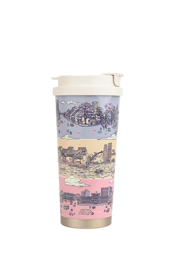  Ly Giữ Nhiệt Cao Cấp "Ba Miền Ký Ức" - Arty Cup "Echoes Of Vietnam" - 520ml - Jadify 