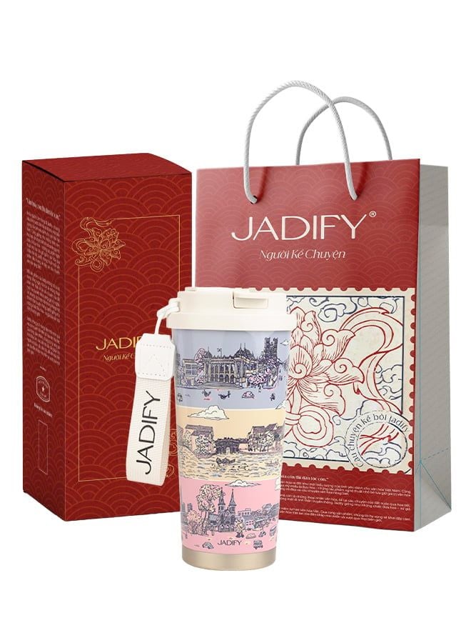  Ly Giữ Nhiệt Cao Cấp "Ba Miền Ký Ức" - Arty Cup "Echoes Of Vietnam" - 520ml - Jadify 