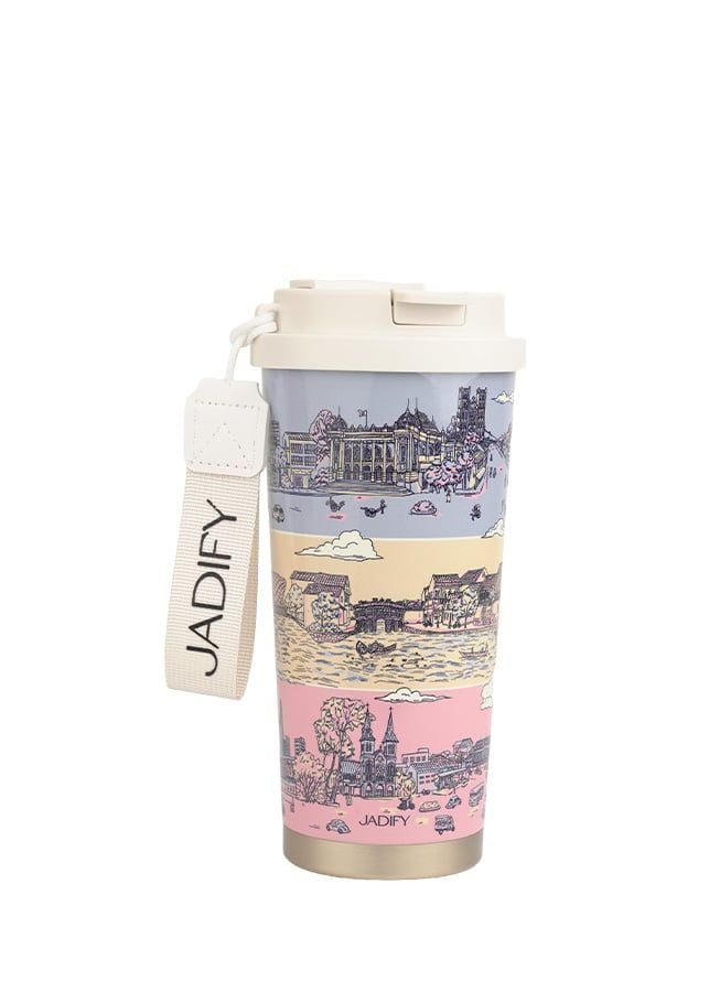  Ly Giữ Nhiệt Cao Cấp "Ba Miền Ký Ức" - Arty Cup "Echoes Of Vietnam" - 520ml - Jadify 
