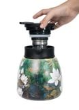 Ấm Giữ Nhiệt Hoa Sen Xuân Diệp - Emerald Spring Cozy Teapot - BST Tứ Thời Họa Liên - 1.1L - Jadify 