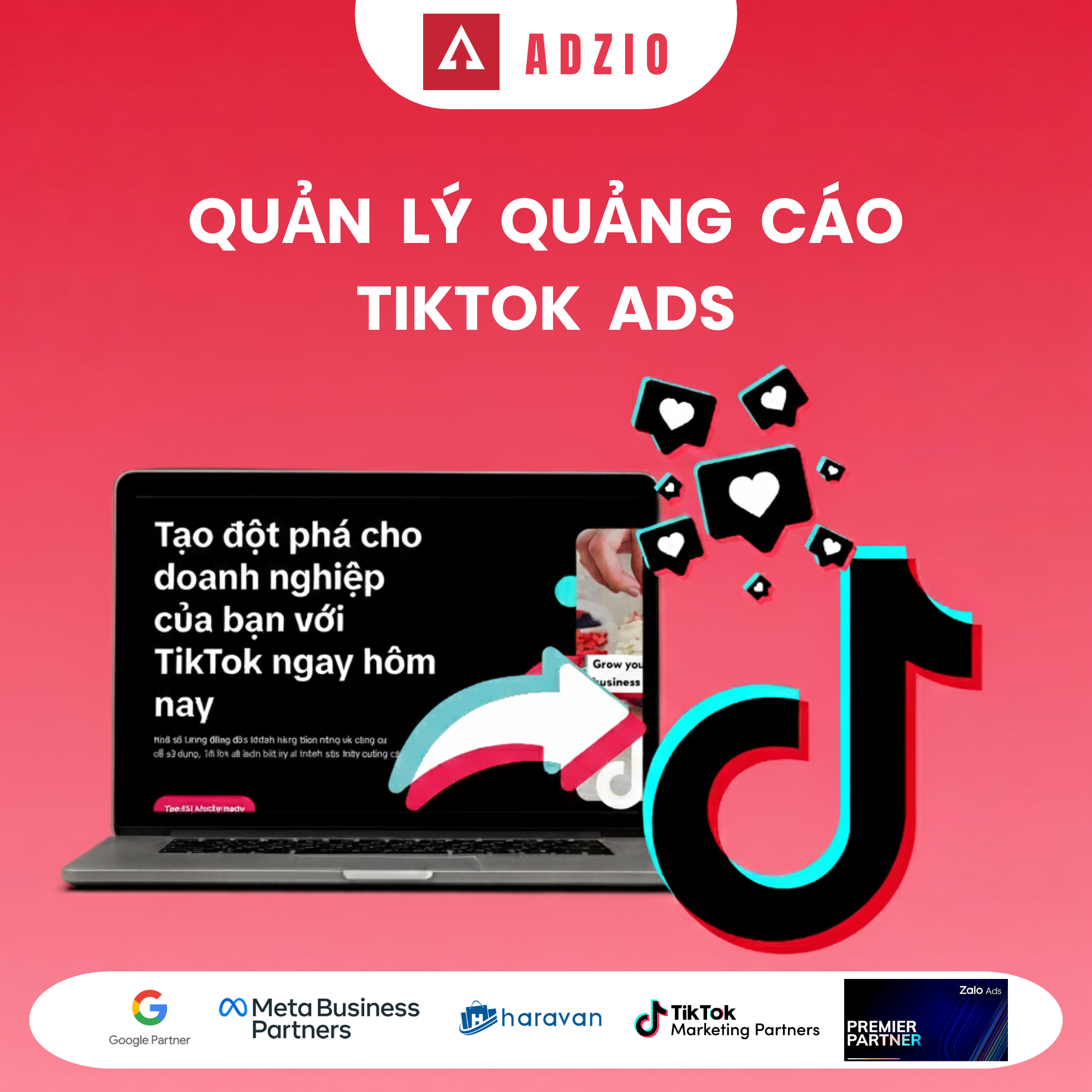  Dịch vụ quảng cáo Tiktok Ads 