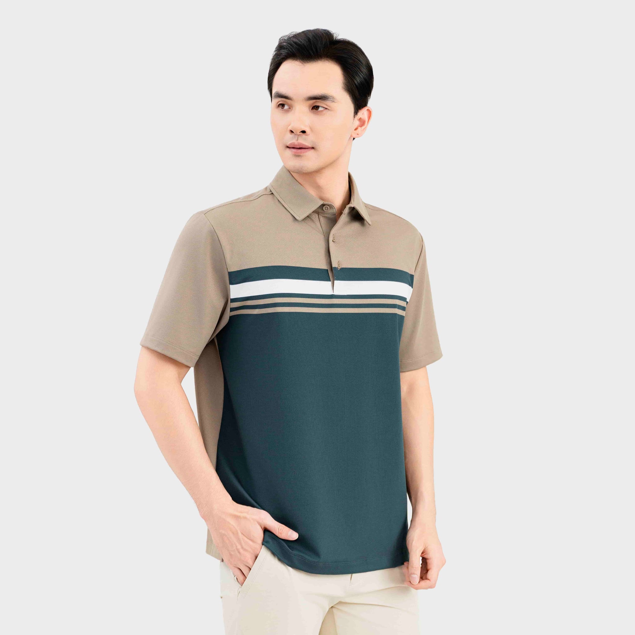 Áo Elite Polo Ngắn Tay Nam Aristino Regular Fit APS603EGP01