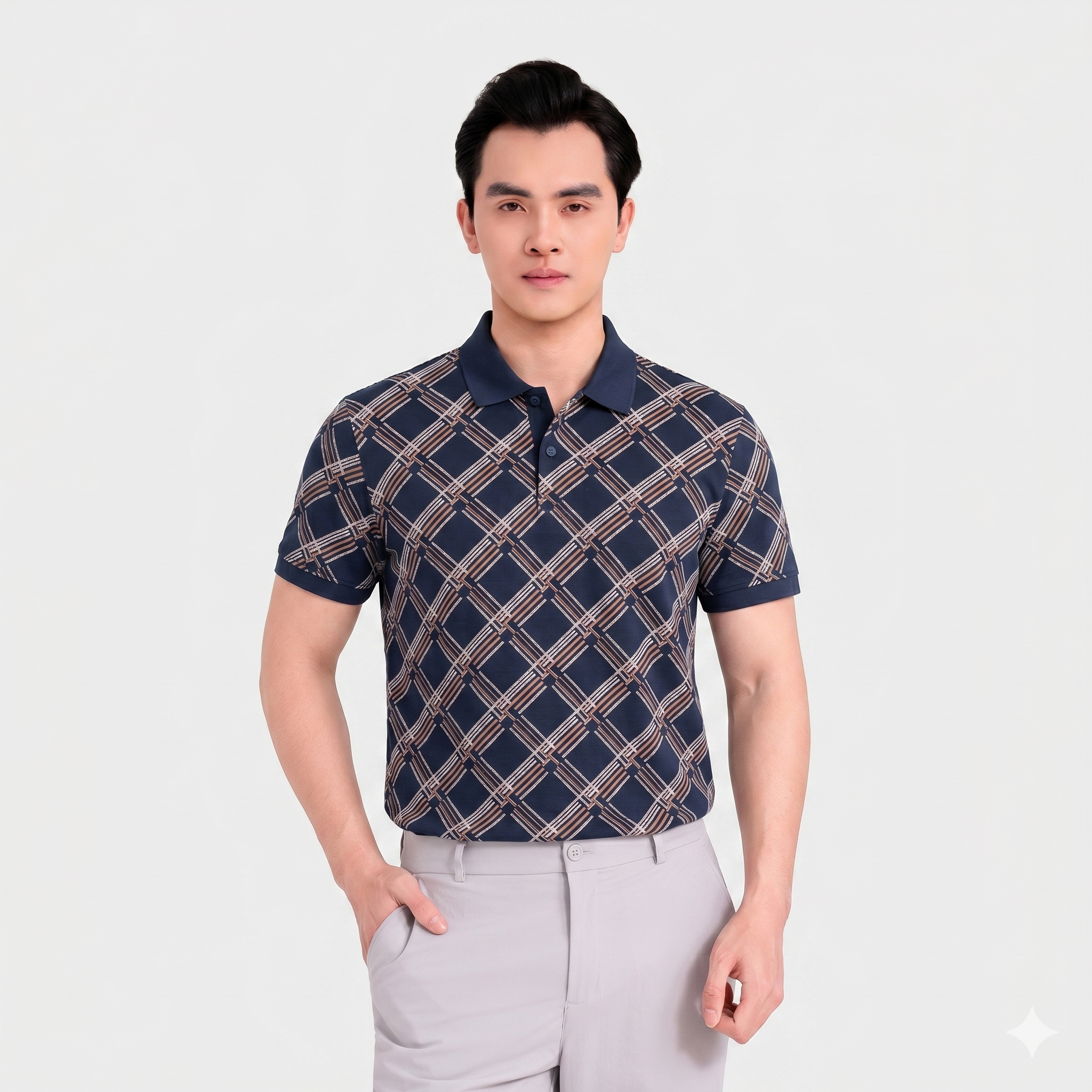 Áo Polo Ngắn Tay Nam Aristino Regular APS226SAH2