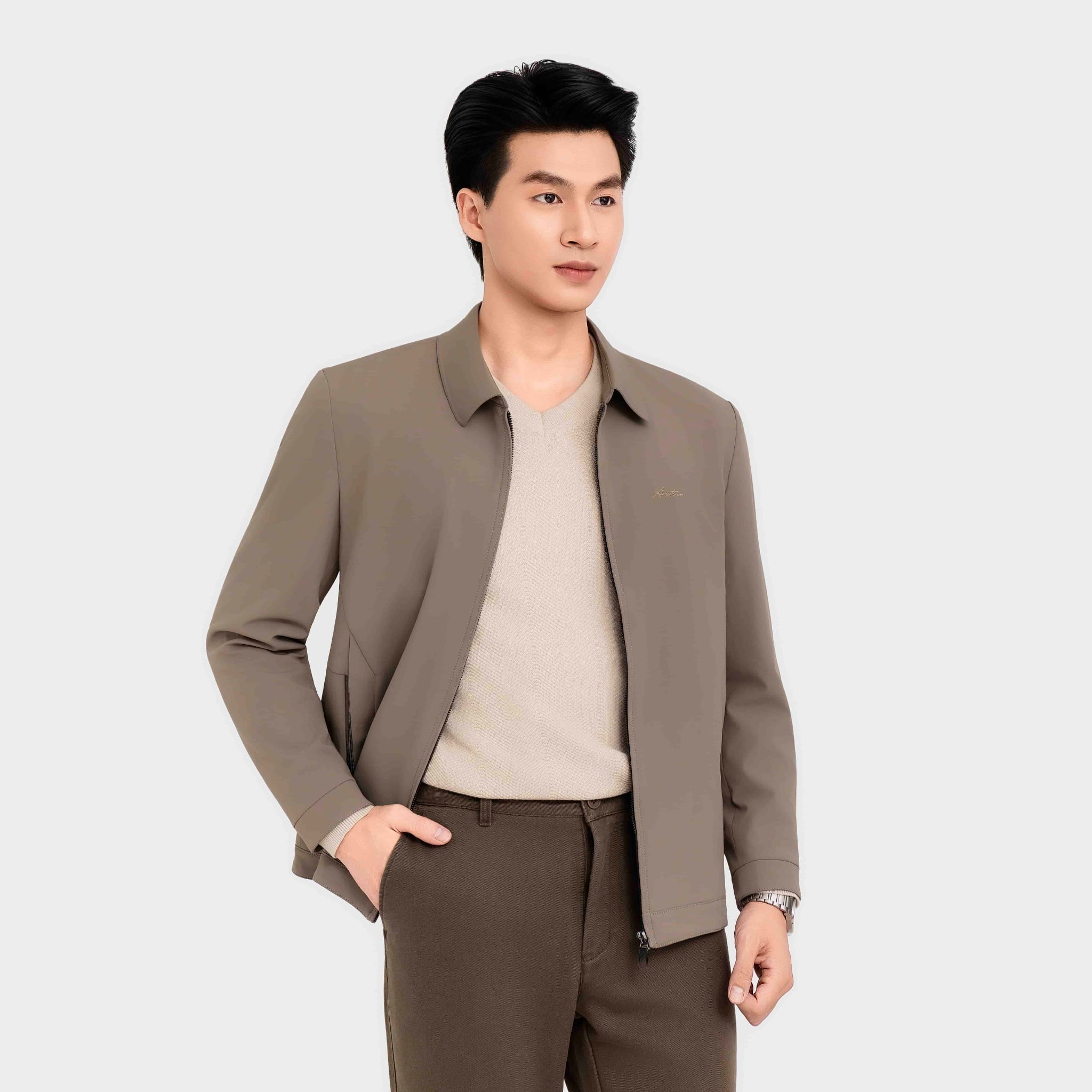Áo Khoác Nam Aristino Regular Fit AJK702BH0