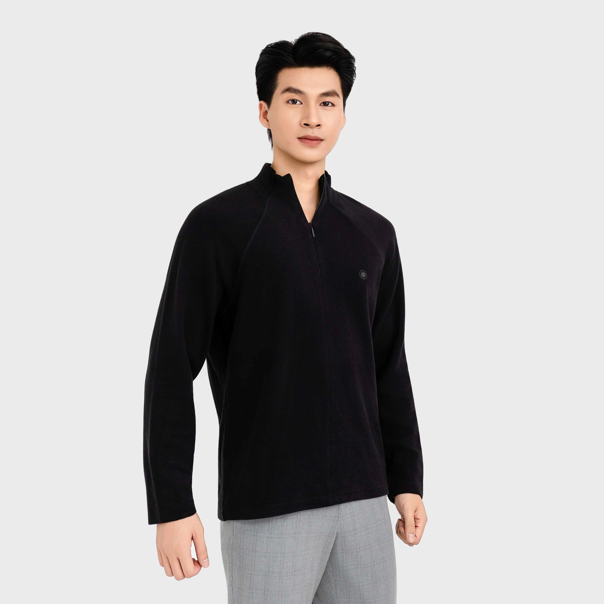 Áo Halfzip Nam Aristino AHZ001BH0