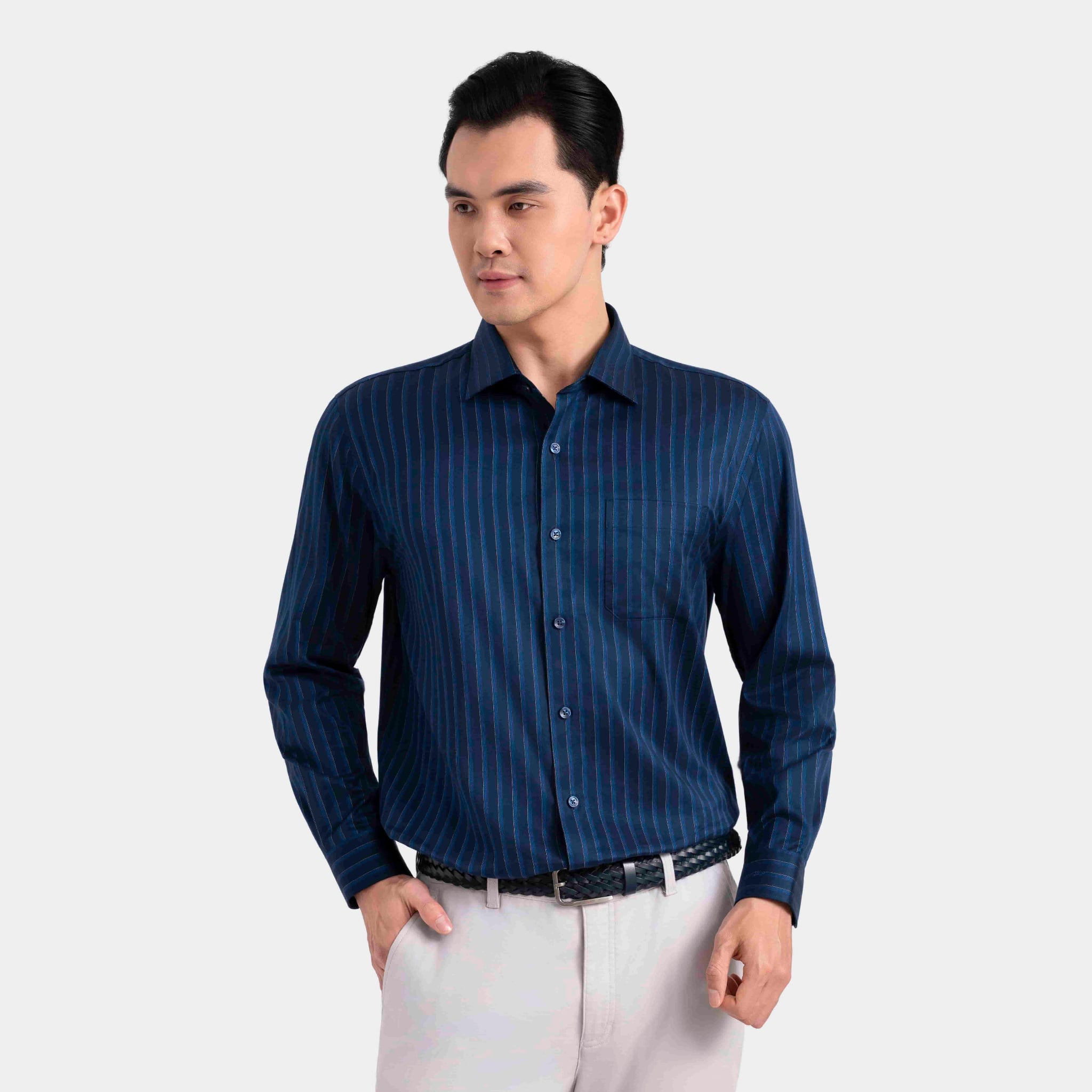 Áo Sơ Mi Dài Tay Nam Aristino Business Fiero 1LS208S0H2
