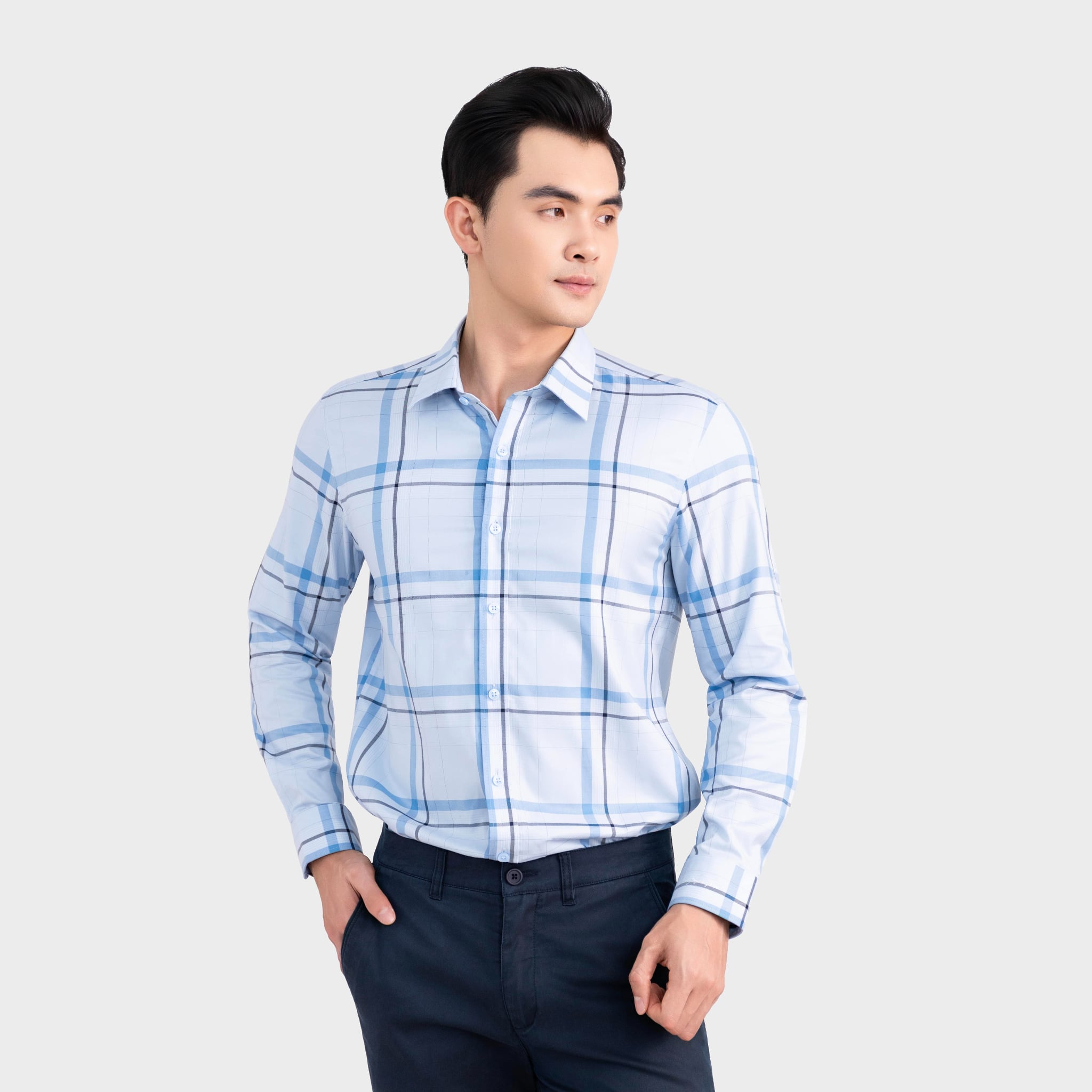 Áo Sơ mi dài tay Nam Aristino Business Slim Fit 1LS273S0H2